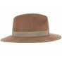 Traveller Hat Milann Wool Felt Camel - Traclet