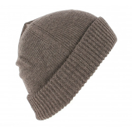 Brown Cousteau Beanie - Traclet