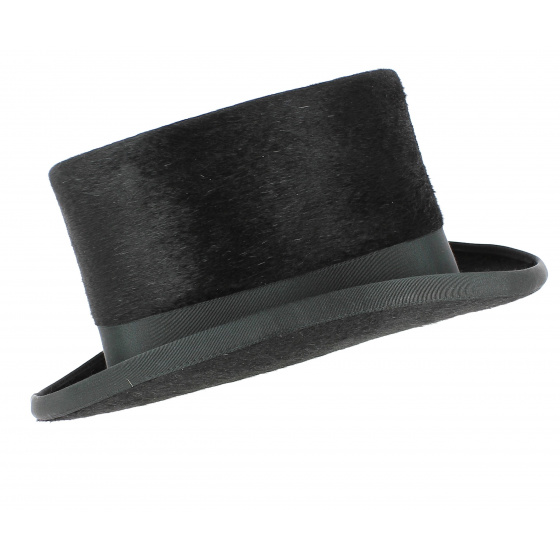 Black Melusine Top Hat - Fléchet