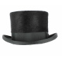 Black Melusine Top Hat - Fléchet