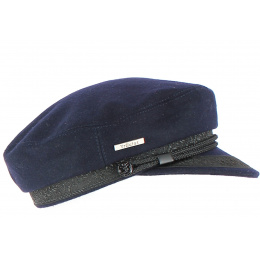 Casquette Marine Saint Malot Marine Laine - Traclet