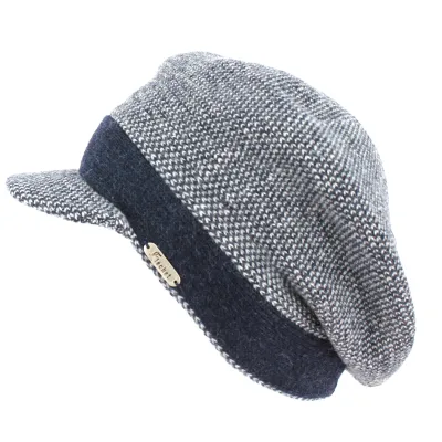 beanie-cap - Beanie Cap Gregorio Black - Fléchet Reference: 8542 | Chapellerie Traclet