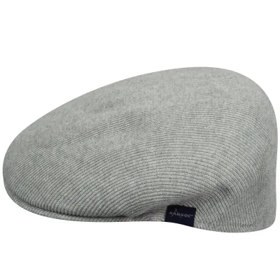 Carl Cotton Rib 504 Light Gray Cap - Kangol Reference: 8545 | Chapellerie Traclet