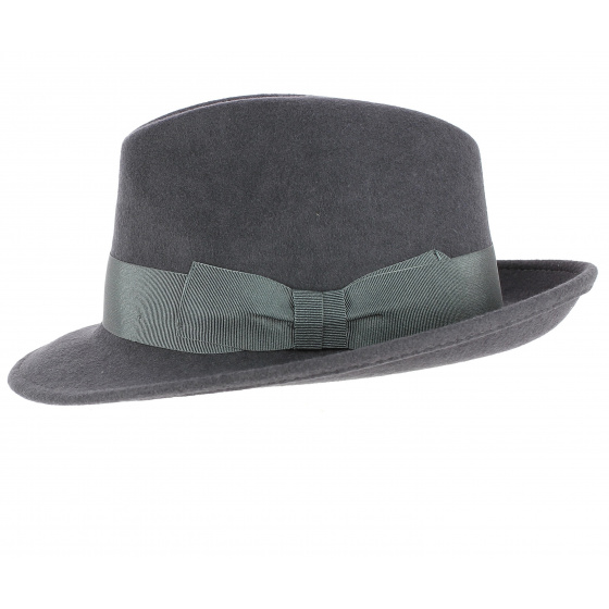 Waterproof Grey Castello Fedora Hat - Traclet