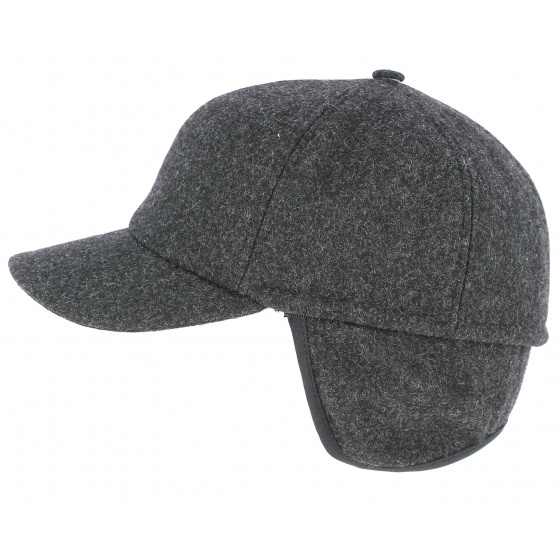 Herbert Ear Flap Cap Teflon® Wool - Traclet
