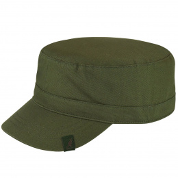 Khaki Cotton Army Cap - Kangol