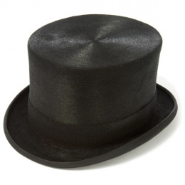 Mélusine Black Top Hat - Traclet