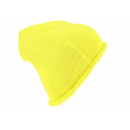 French Yellow Long Beanie - Traclet