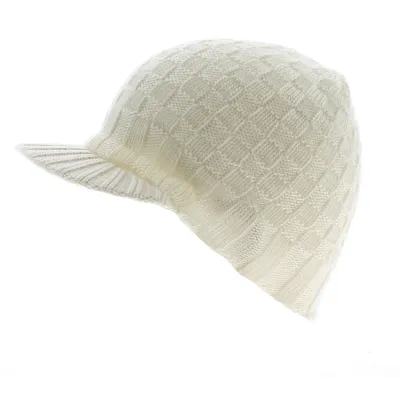 Bonnet Casquette Walker Checks Blanc- Atlantis  Reference : 8569 | Chapellerie Traclet