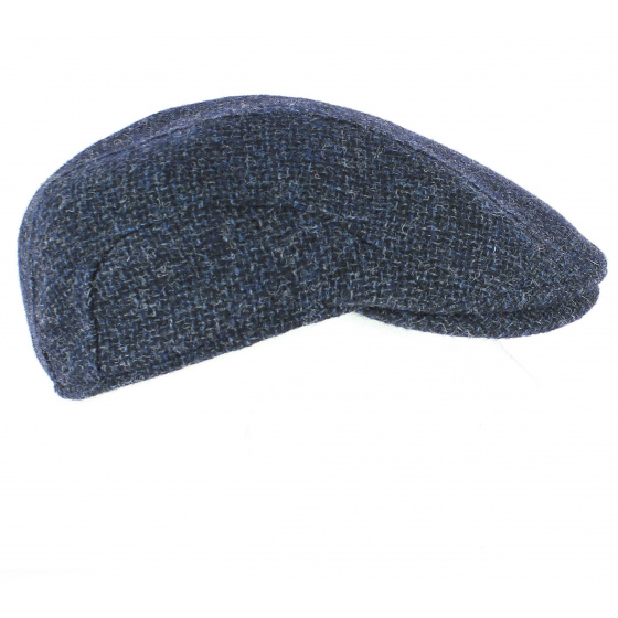 Rounded Wool Cap Baxter Blue - Göttmann