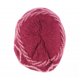 Beret knit gray