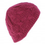 Angora Beanie Apollonia Plum - Traclet