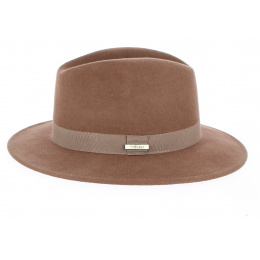 Traveller Hat Milann Wool Felt Camel - Traclet