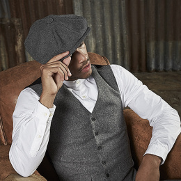 Grey Chevron Arthur Cap - Traclet