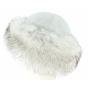 Macha Fox Fur Hat Leather & Fox - Traclet