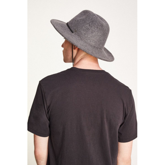 Traveller Field Hat Wool Felt Anthracite - Brixton