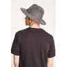 Chapeau Traveller Field Feutre Laine Anthracite - Brixton Reference : 8579 | Chapellerie Traclet