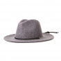 Traveller Field Hat Wool Felt Anthracite - Brixton
