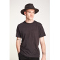 Coleman Fedora Hat Faded Black - Brixton