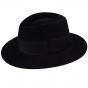 Bailey Black Felt Fur Newsten Fedora Hat