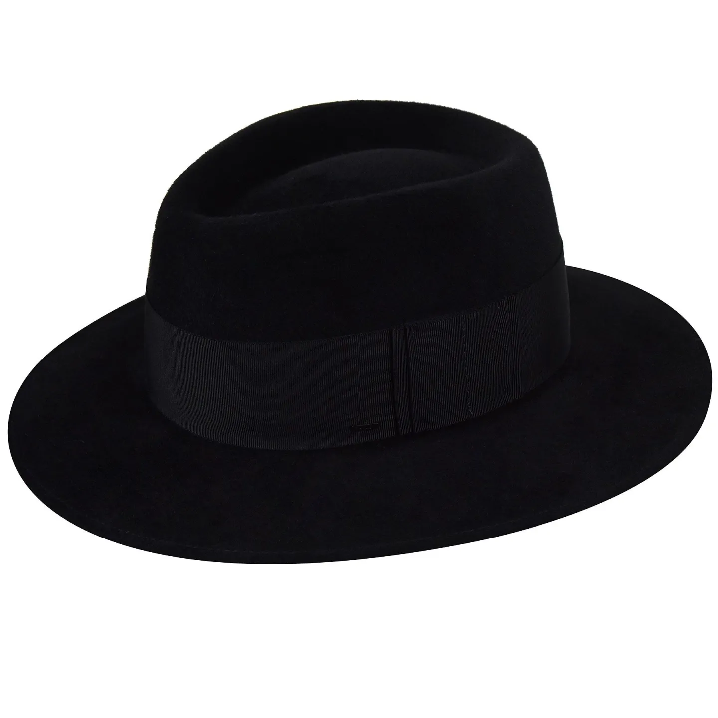 Bailey Black Felt Fur Newsten Fedora Hat Reference: 8599 | Traclet Hat Shop