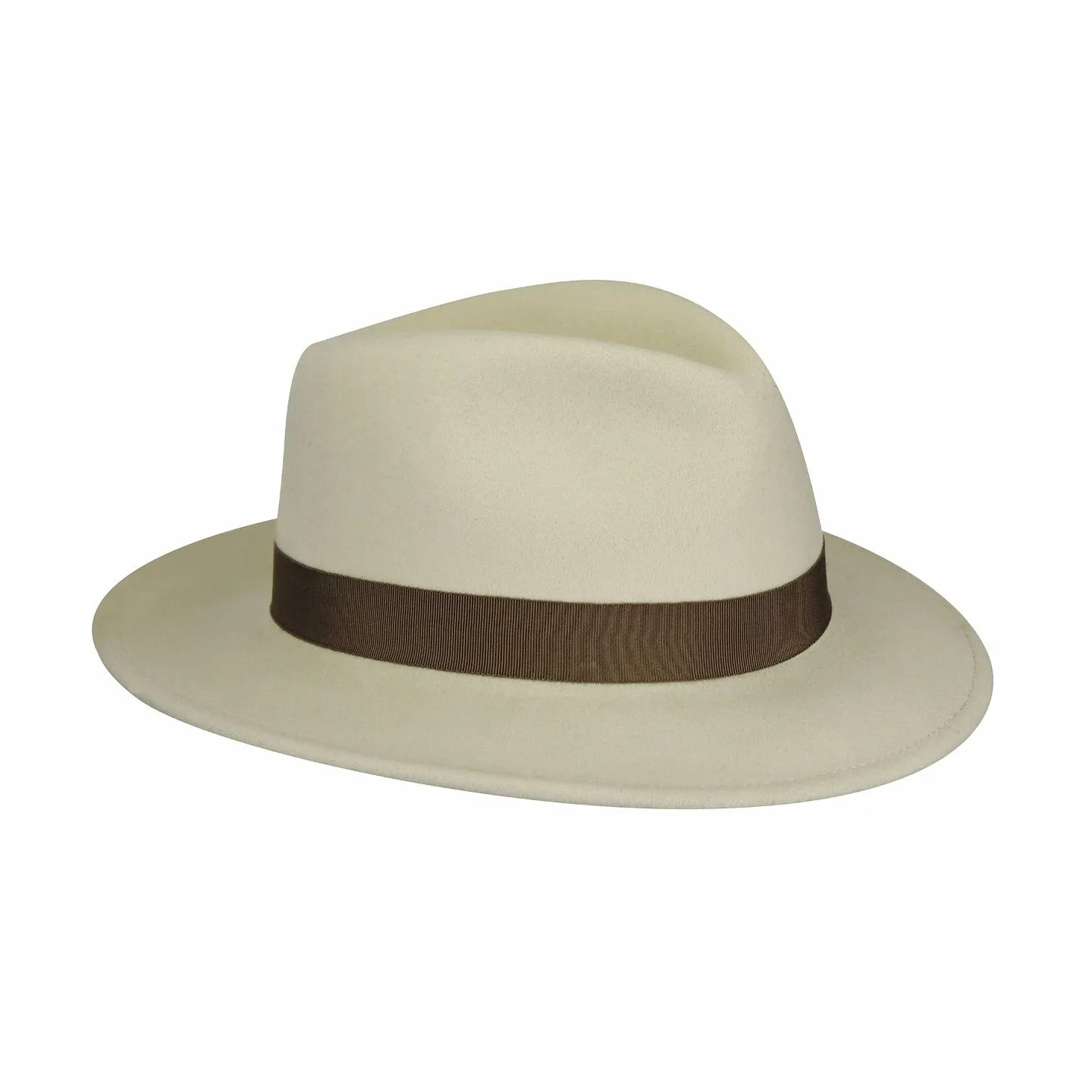 Chapeau Fedora Curtis Feutre Crème - Bailey - boutique bailey Reference : 8602 | Chapellerie Traclet