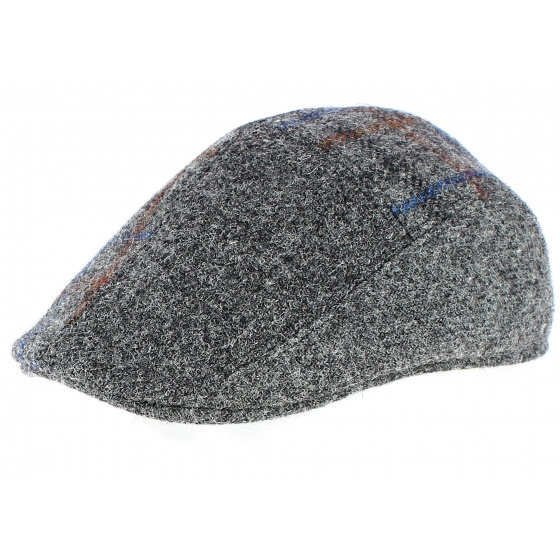 Casquette Ascot en Harris Tweed Laine - CRAMBES