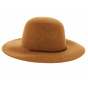 Capeline Tiller Felt Wool Coffee - Brixton
