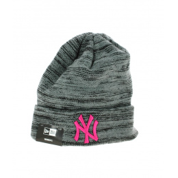 Grey and Pink Marl Reversed Cap - New Era