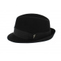 Cosne Trilby Black Rabbit Felt Hat - Fléchet