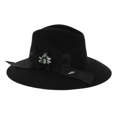 Chapeau Cabernet Noir Feutre Laine- Fléchet  Reference : 8652 | Chapellerie Traclet