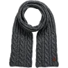 Echarpe Twister Acrylique Gris - Barts Reference : 8674 | Chapellerie Traclet