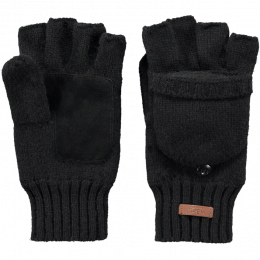 Haakon Black Wool Gloves/Mittens - Barts