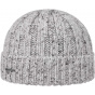 Grey Crest Hill Cashmere Beanie