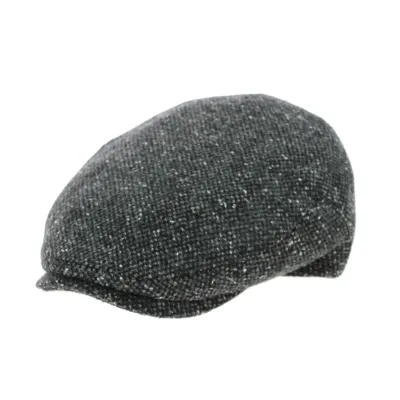 Piemonte Diablo Anthracite Flat Cap - Traclet Reference: 8692 | Traclet Hatters