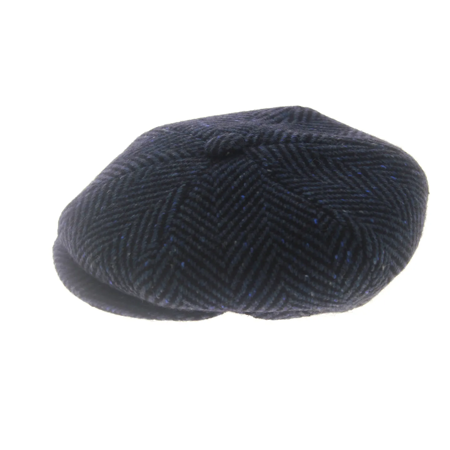 Casquette Irlandaise Newsboy Bleue- Jonathan Richard Reference : 8710 | Chapellerie Traclet