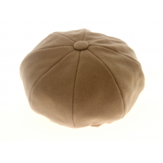 Beige Romance Newsboy Cap - Mayser