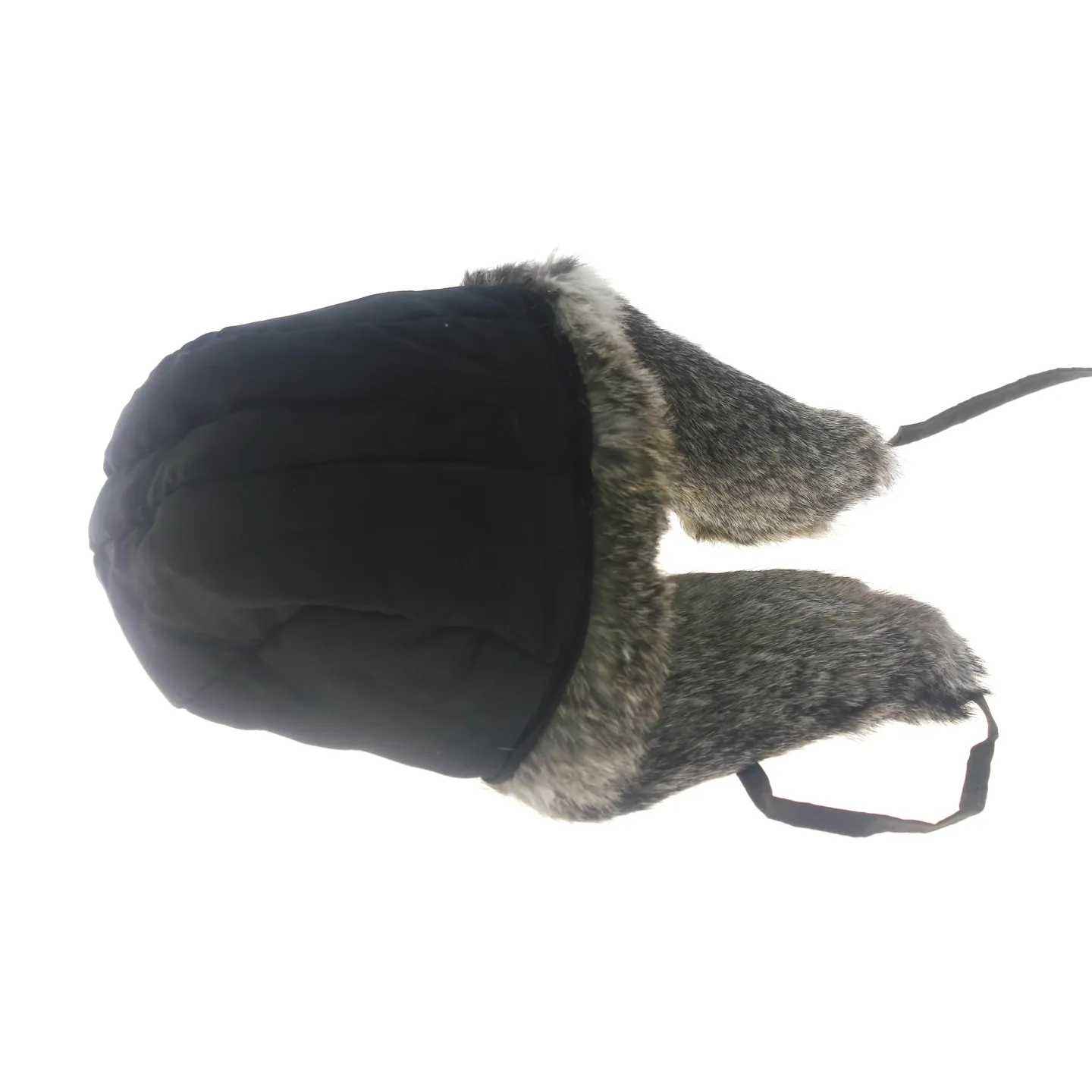 Chapka Ushanka Poil de Lapin - Traclet- Gris souris Reference : 612 | Chapellerie Traclet
