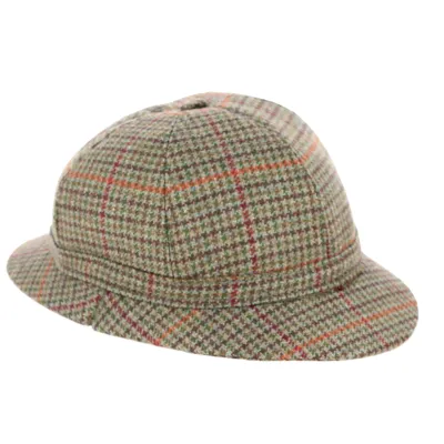 Stalker English Bucket Hat Green Prince of Wales - Olney Reference: 8588 | Traclet Hat Shop