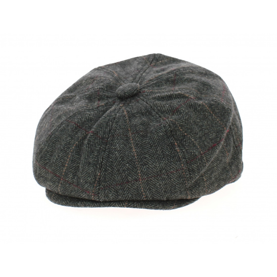 Voiron Herringbone Wool Cap - Traclet