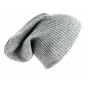Classic Gray Cashmere Beanie - Traclet