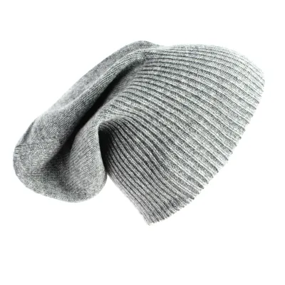 Bonnet Cachemire Classique Gris- Traclet  Reference : 8716 | Chapellerie Traclet