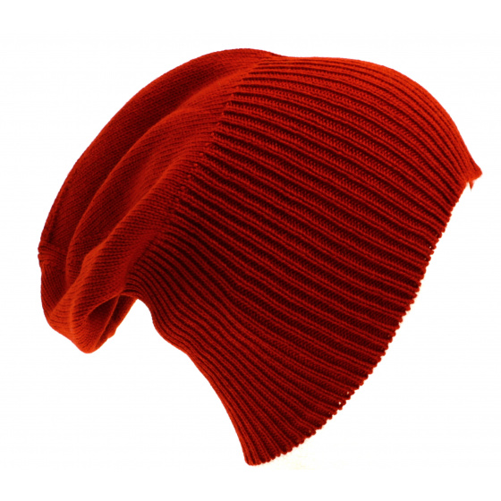 Classic Cashmere Beanie Red-Traclet 