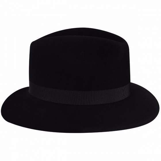 Chapeau Hereford Fedora Noir- Bailey 