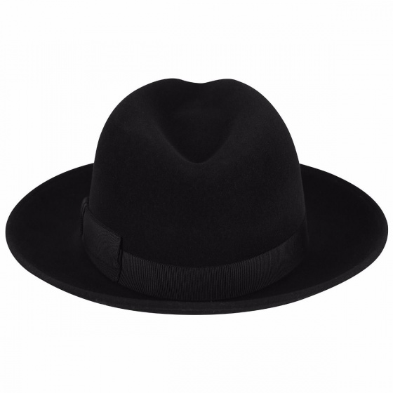 Chapeau Hereford Fedora Noir- Bailey 