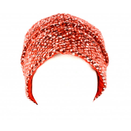 Edda Women's Red Fleece-Lined Beanie - Traclet