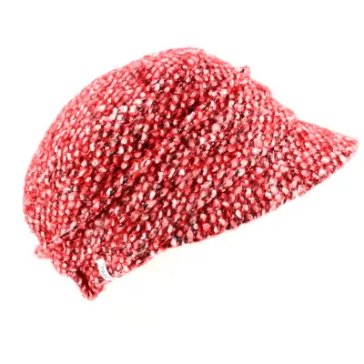 Casquette Gavroche Walk Chinée Rouge- Traclet Reference : 8762 | Chapellerie Traclet
