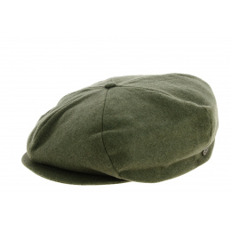 Ollie Dark Green Wool Irish Cap - Brixton