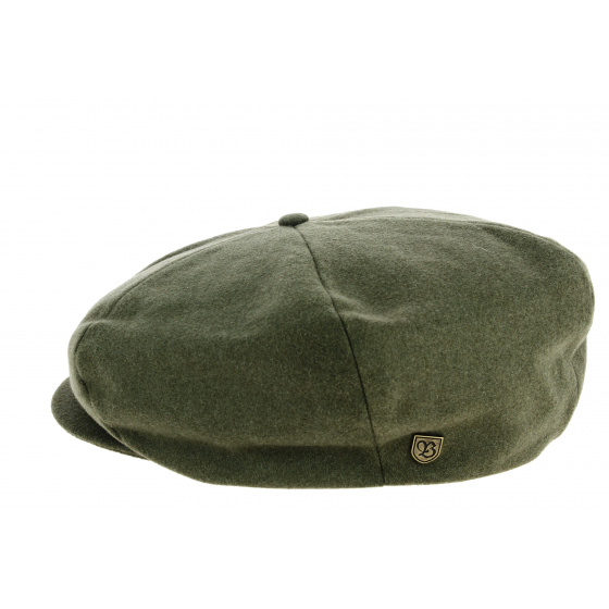 Ollie Dark Green Wool Irish Cap - Brixton
