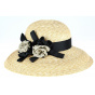 Bérengère Straw Wide-Brimmed Hat-Traclet